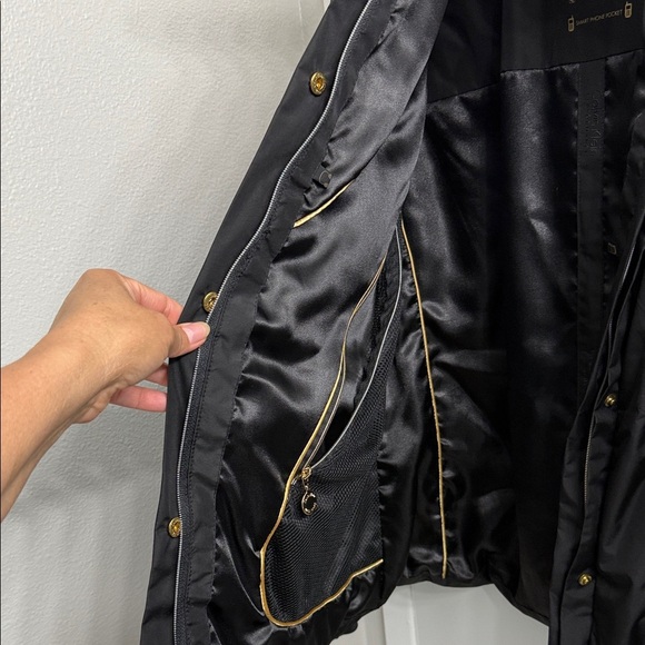 Calvin Klein Performance Black Hooded Puffer Jacket - Picture 7 of 13